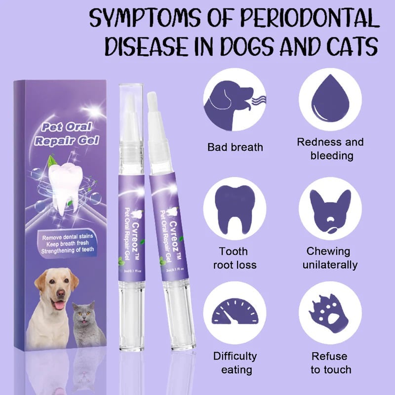 (1+1 Gratis) Oralglow – Für gesunde Zähne und frischen Atem für Ihr Haustier!